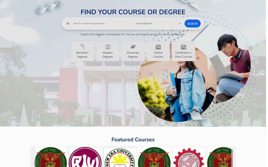 Coursefinder.ph – College Course Aggregator Platform