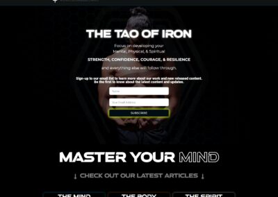 TaoofIron.com – Tao Of Iron: Optimizing Human Performance & Potential
